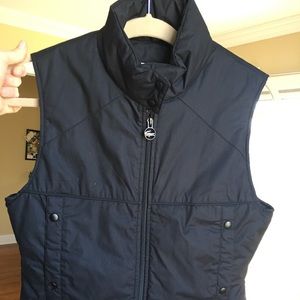Lacoste Vest - Black - Women - Size 38 (size 6)
